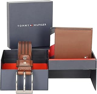 Tommy Hilfiger Cascais Free Size Belt+Wallet Gift Sets For Men - Brown/Tan