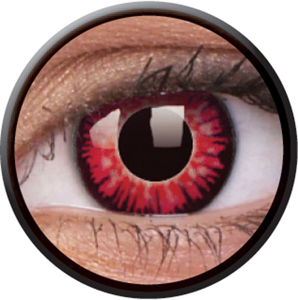 ColorVue Crazy Lens Quarterly Conatct Lens - 2 Units (Vampire)