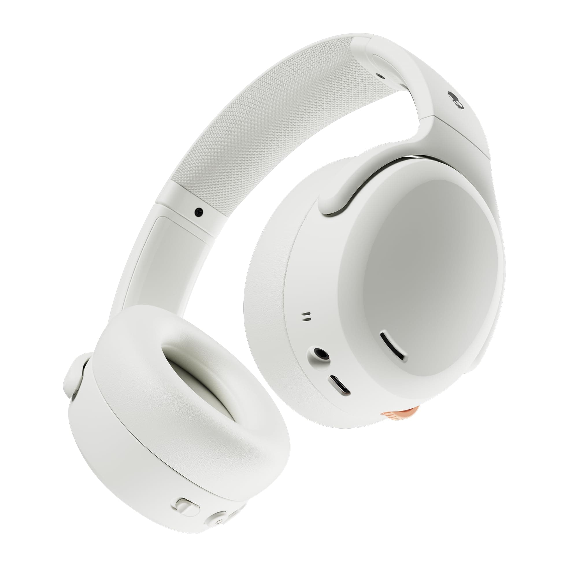 Skullcandy Crusher ANC 2 Wireless Bluetooth Over-Ear Headphones with Active Noise Cancellation, Adjustable Sensory Bass, 50Hr Battery, 40 mm Drivers, Multipoint Pairing, Built-in Mic-Bone
