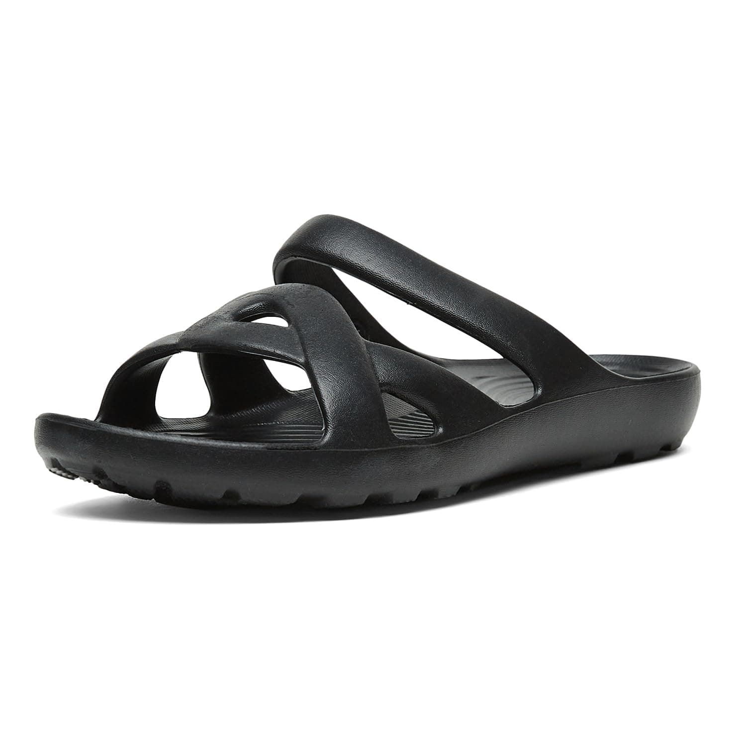Campus Women's GCW-7001 BLACK Slippers - 6UK/India GCW-7001