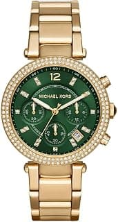 Michael Kors Parker Green Dial Steel Women's Watch MK6263