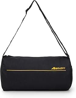 Boldfit Gym Bags for Men Compact Sports Duffle for Women Unisex Duffle Bag for Carry & Travel Adjustable for Shoes Towel Duffel Sports Bag