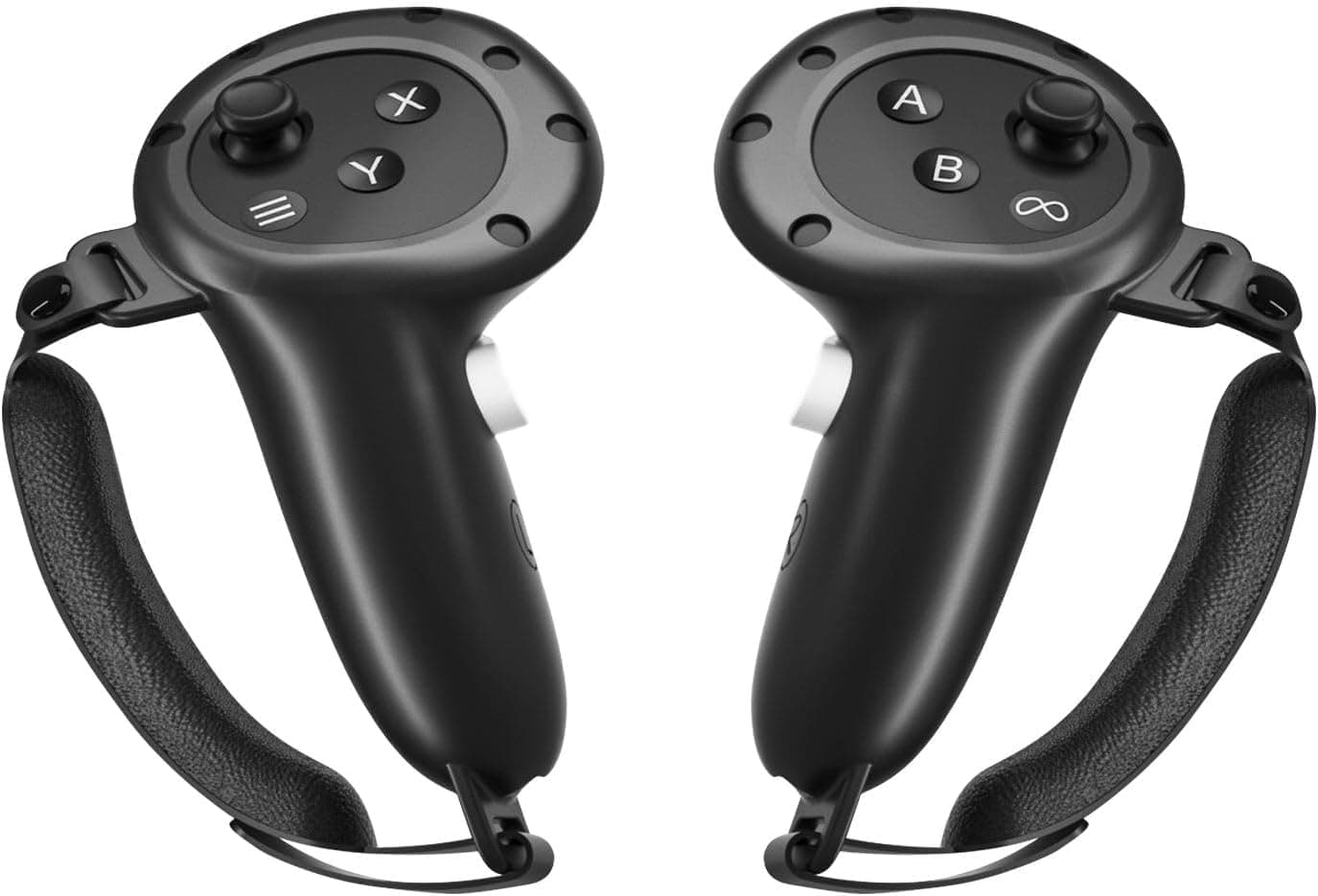 Careflection Controller Grips Compatible with Meta/Oculus Quest 3 Accessories, Silicone Non-Slip Handle Cover with Adjustable Thickening Soft Hand Strap, VR 3 Controllers Covers Protector(1 Pair)