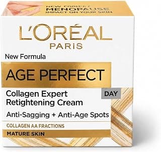 L'Oréal Paris Age Perfect Collagen Expert Day Cream 50ml | Anti-Aging Face Moisturizer for Mature Skin | Firms, Retightens & Hydrates | Helps Reduce Age Spots