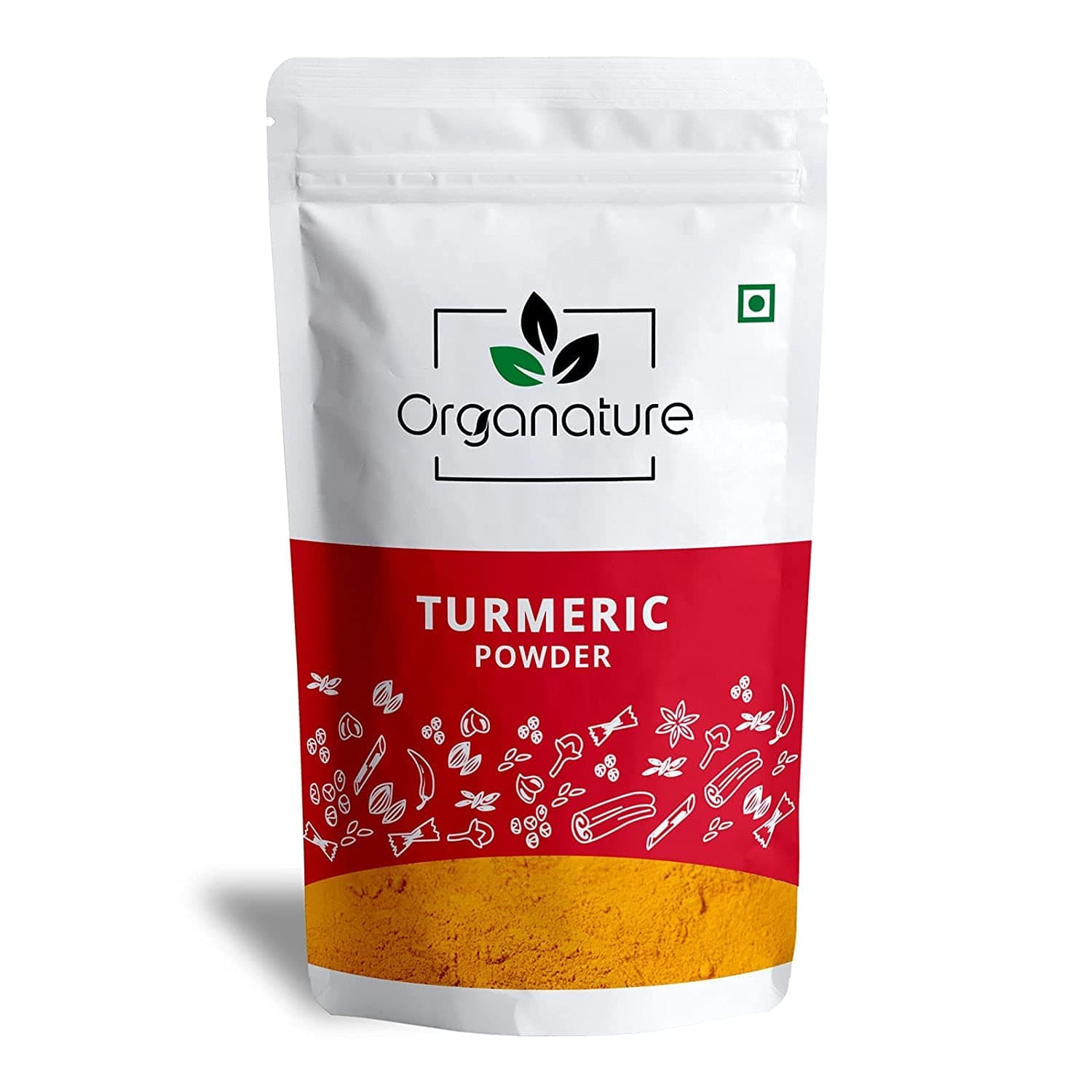 Organature Natural Turmeric Powder | Haldi Powder | High High Curcumin Content Haldi Powder | Immunity Booster (350 Grams)