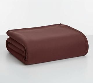Home Stylish Premium Single Bed Size Polar Fleece Woolen Blanket Set of 1 Colour Cofee