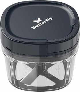 Butterfly Premium Plastic Vegetable Chopper 600 ml Blue