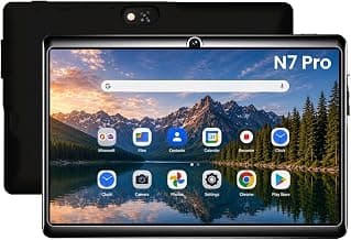IKALL N7 Pro 7-Inch Android Wi-Fi Tablet | 2GB RAM, 16GB Storage | Wi-Fi Only | 3000mAh Battery | Dual Camera | Compact & Lightweight | Ideal for Learning & Entertainment – Black