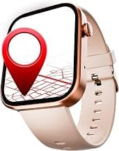 boAt Storm Call 3 w/Turn-by-Turn Navigation, 1.83" (4.6 cm) HD Display, Bluetooth Calling, Crest+ OS, QR Tray, Watch Face Studio, Coins, Emergency SOS Smart Watch for Men & Women(Cherry Blossom)
