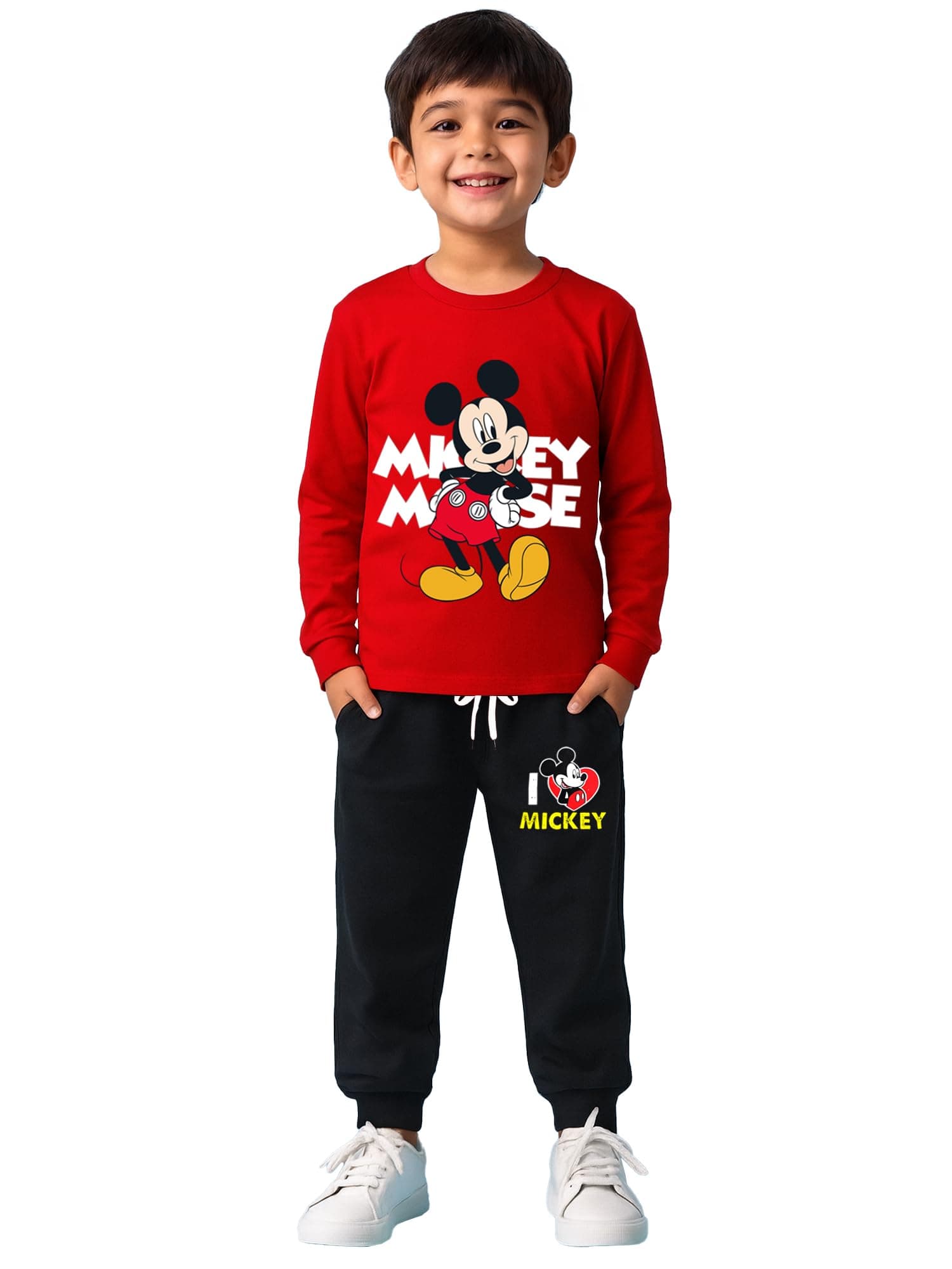 Kuchipoo © Disney Boys Regular Fit T-Shirt and Trackpant Set