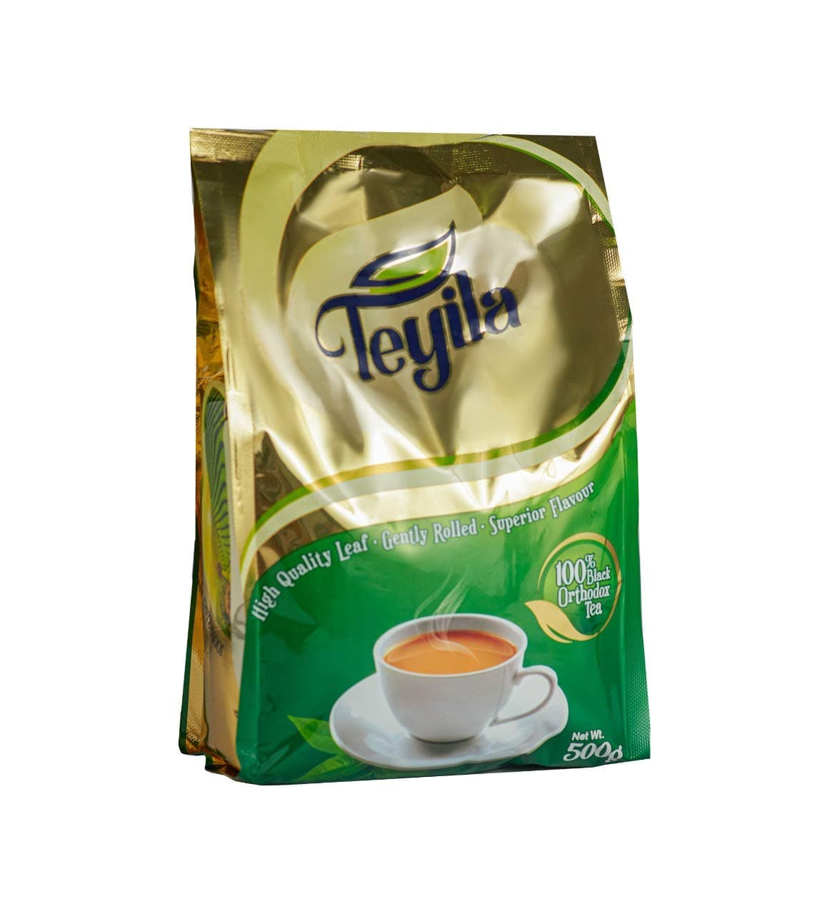 Teyila Premium 100 Percent Orthodox Black Tea, Loose Leaf Black Tea Leaves | Traditional Chai Infusion Style | Everyday Chai Preparation | 500 Grams