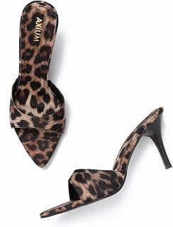 AXIUM Women's Pointed Toe Stilettos, 3.5-Inch (SAN229)