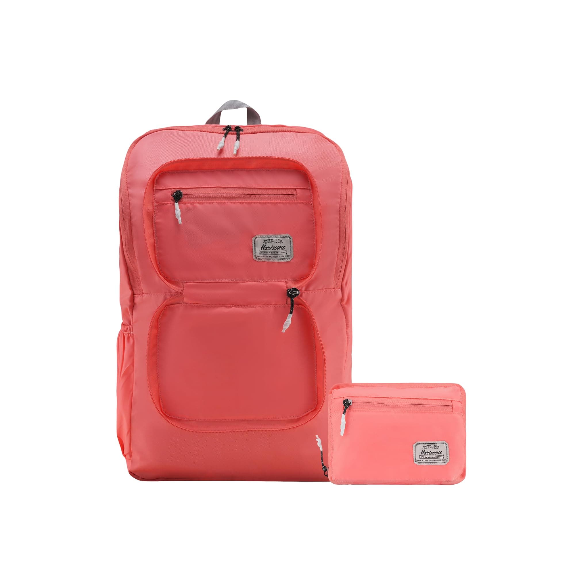 HARISSONS Argo Foldable Daypack| 15L | Lightweight & Packable | PU-Coated Polyester | Travel, Day Trips & Daily Use