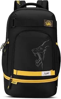Skybags Namma 16.5" Compatible Laptop Backpack 40L | 2 Compartments with Quick-Access Front Pocket & Rain Cover | Tablet Sleeve & Side Bottle Pocket | CSK Travel Backpack for Men & Women