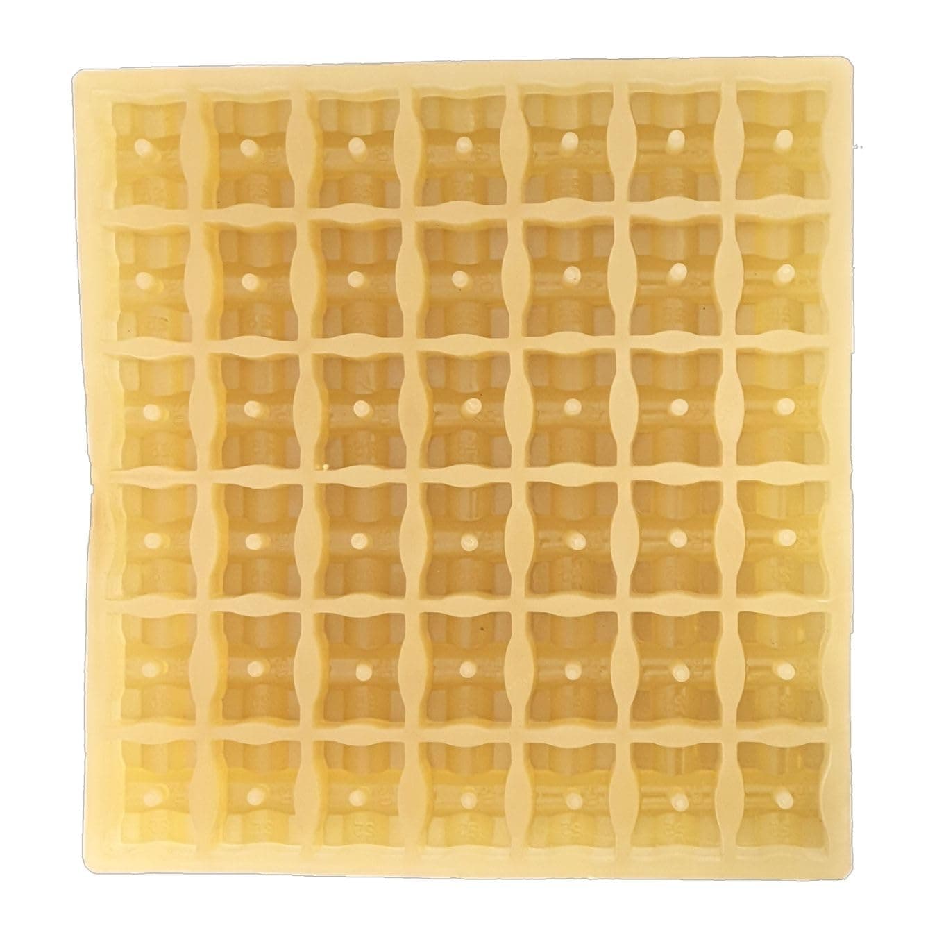 Reyal Cover Block Mould 42 Cavity(20mm/25mm/40mm/50mm) With Hole for Slab/Beam/Column(Material Soft PVC)(Make In India) Cover Block | Building Material | DIY MOULD