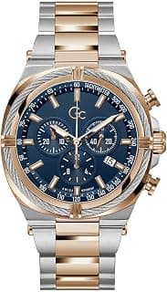 GUESS Collection Round 43mm Blue Dial Analog Men Watch - Z32001G2MF