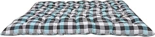 Deevine Craft King-Size Cotton Quilt Mattress | Multicolor Soft Double Bed Gadda | Eco-Friendly, 6X6 Ft Comfort - 72X72X2