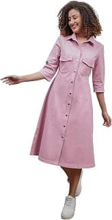 Athena Lifestyle Pink Denim Dress