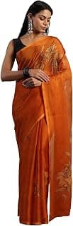 Garden Vareli Floral Print Chiffon Saree