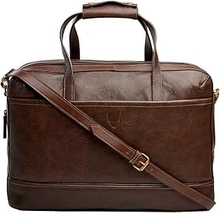 Hidesign Men's Laptop Bag 11 Ltrs Brown (Vegas AL02)