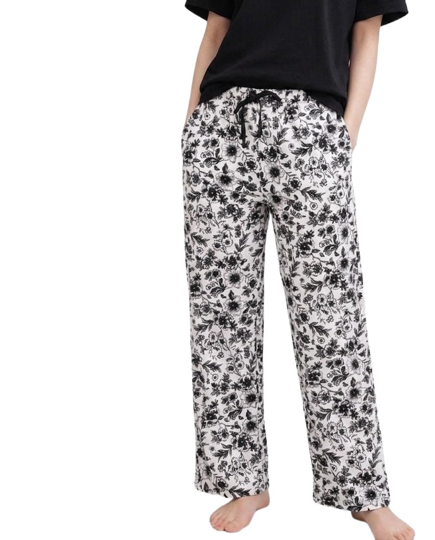KSHS Women Cotton Pajama Printed Relax Fit Lower | Soft Breathable Night Wear Pajama for Women | Casual Lounge Wear Cotton Bottom for Comfort Fit Daily Wear