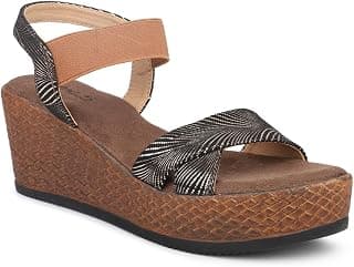 Inc.5 womens Women Antique Textured Open-toe Wedges Sandal