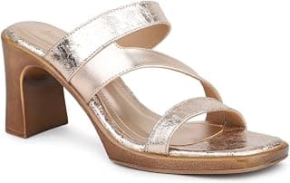 Inc.5 Women Pewter Embellished Block Heels Sandal