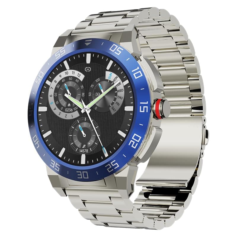 Miracle Digital Smartwatch for Men with Bluetooth Calling – 1.46" HD Screen, AI Assistant, 30-Day Battery, Health Monitoring, 100+ Sports Modes, IPX68 Waterproof, Android/iOS
