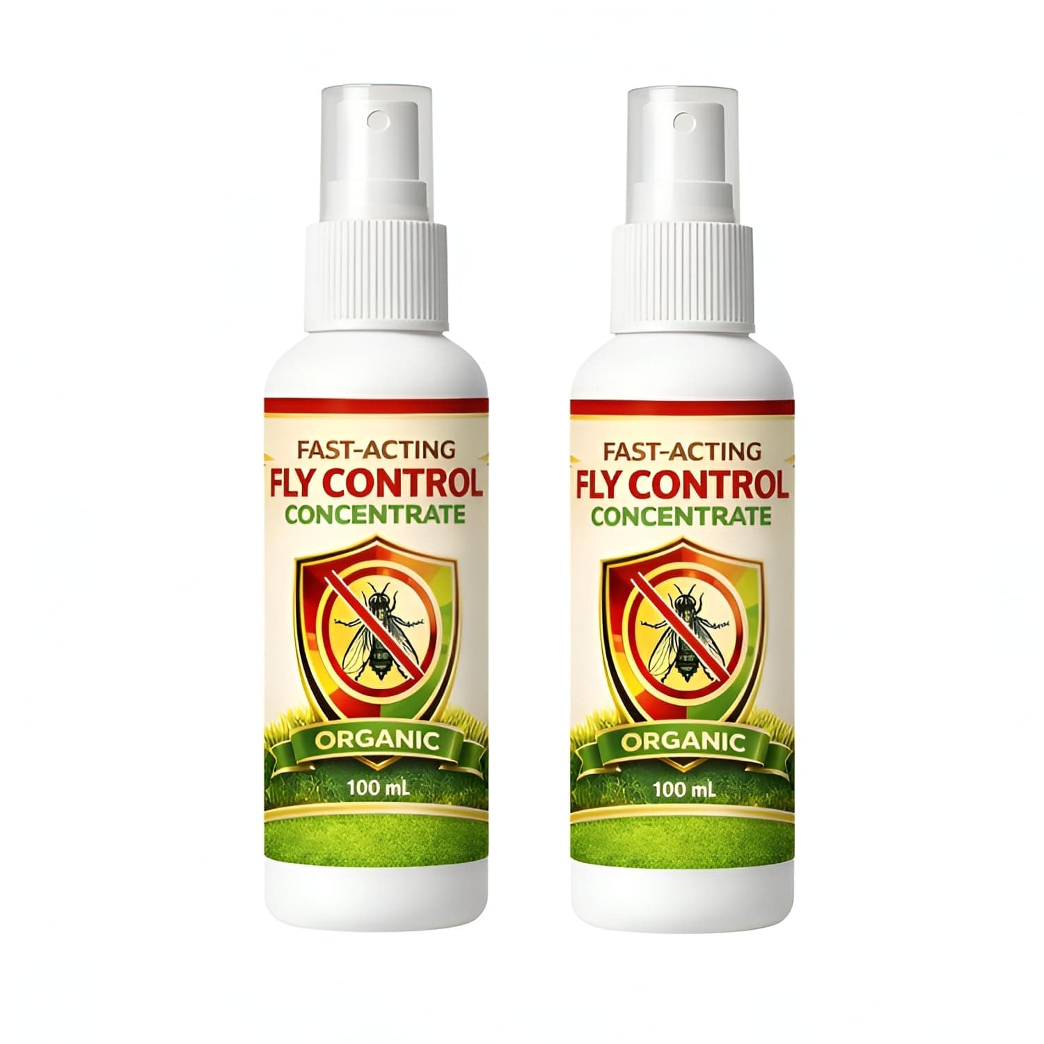 Fast-Acting Fly Control Concentrate – Powerful Insect Killer for Indoor & Outdoor Use, Insect-Free Living | For Homes, Hotels,Each 100ml, Pack of 2