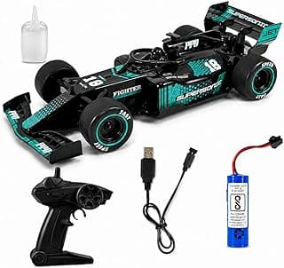 Rechargeable Formula 1 RC Racing Car for Boys – High Speed 2.4GHz Remote Control Drift Sports Car with Anti-Skid Tires and Long Range Controller