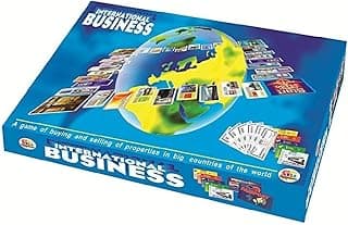 EKTA Plastic and Paper International Business Family Board Game (Multicolour),for-All Ages, Big Kid