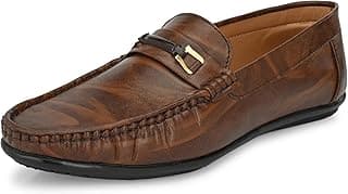 Centrino Loafer for Men | Stylish & Comfortable with Soft Cushioned Insole | Hand-Stitched Design for Trendy