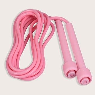 Skipping Rope for Workout and Fitness Training, Pink, for Men Women and Kids