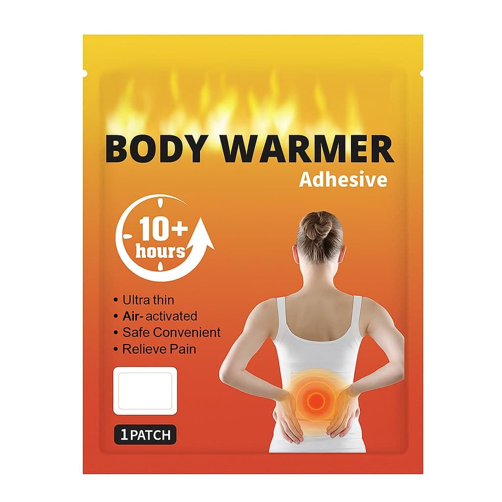 Chameli 5 Pcs Body Warmers – Safe & Natural Heat Patches | Instant Warmth for Men, Women & Kids | Up to 10 Hours Long Lasting Warmth Travel Warmers for Winters, Camping, Trekking,Home & Holidays (5)