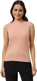 Allen Solly Women's Solid Regular Fit Blouse