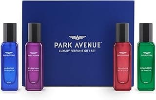 Park Avenue Luxury Perfume Gift Set for Men, 4x20 ml | Euphoria, Conquer, Harmony & Discoverer Perfume | Eau De Parfum | Premium Luxury Perfume for Corporate Man | Perfume for men Long Lasting Smell