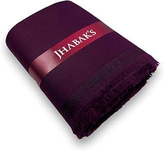 JHABAK'S Premium Unstitched Cotton Blend Material Shirt Fabric for Men