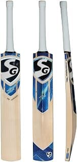 SG HP Thrash English Willow Cricket Bat – Grade 3 Willow with Thick Edges & Powerful Sweet Spot for All-Round Stroke Play (Size 5)