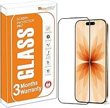 OpenTech® Military-Grade Tempered Glass Screen Protector Compatible for iPhone 17 with Edge to Edge Coverage - Case Friendly, Anti-scratch and Bubble free installation kit (6.3 Inches)