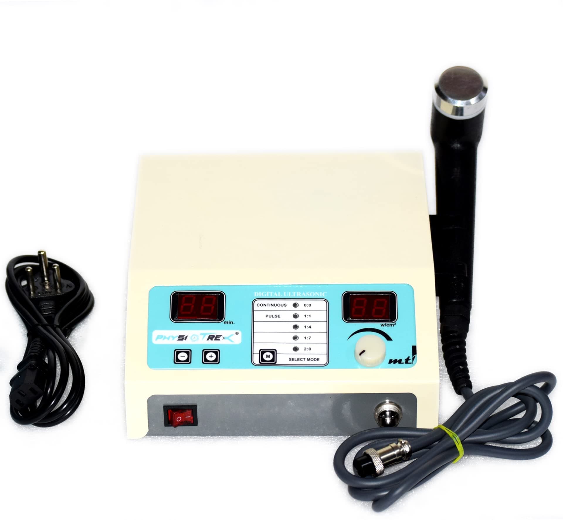 PHYSIOTREX® Physiotherapy Machines Smart Physio Ultrasonic/Ultrasound Machine For Pain Relief with 1 Year Warranty