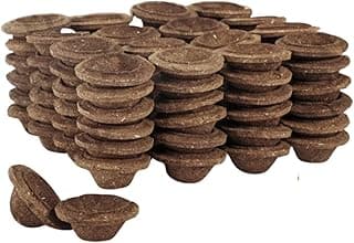 Panchagavya Cowdung Diya/Vilakku/Deepak | Made 5 Natural Elements Cow Dung Cow Urine Milk Curd and Ghee for Daily Puja Diwali Festival Gifts 40 Pcs