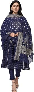 Aurelia Women's Ethnic Motifs Printed Chiffon Dupatta