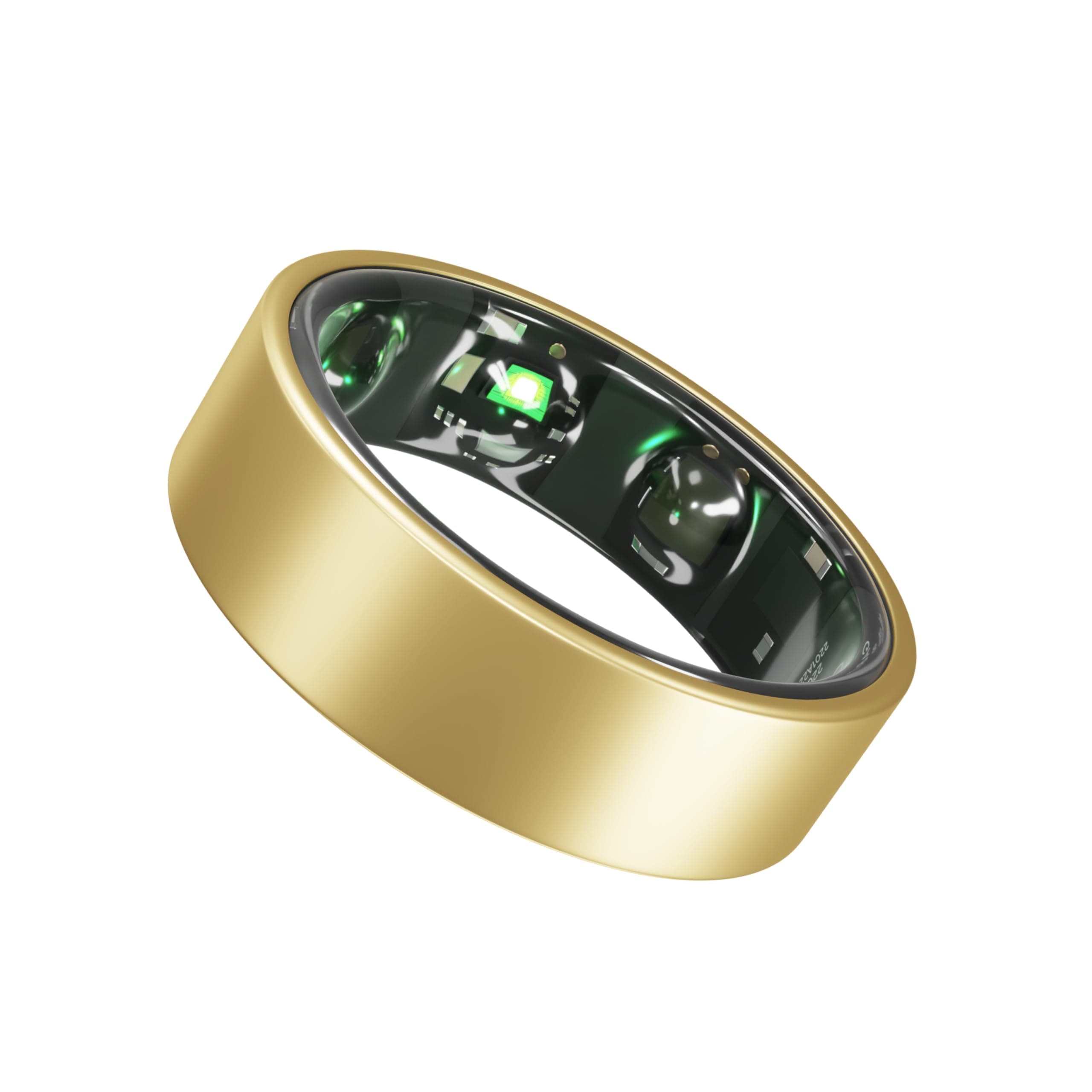 Gabit Smart Ring | Health & Fitness Tracker | Stress & Sleep Monitoring | Buy Ring Sizing Kit First | 15+ Workout Modes | Track Steps, HRV, HR, SPO2 | Smart Ring for Men & Women | Gold 10