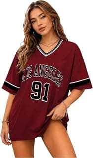 KSHS Women Oversized Cotton Jersey Tshirt | Loose Fit Streetwear Casual Top | Drop Shoulder Longline T Shirt for Girls College Wear Travel Gym Daily Outfit