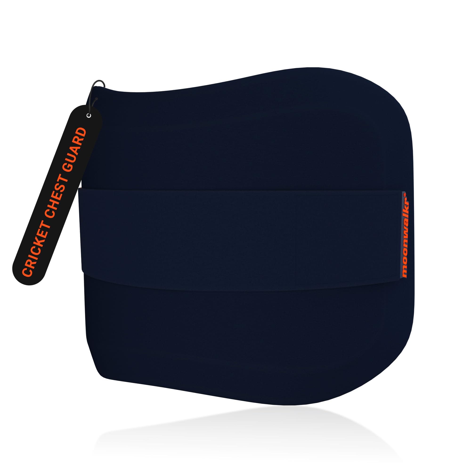 moonwalkr Chest Guard Cricket for Batter’s Height (4’5”- 5’3”) Protective Gear Chest Protector Cricket Accessories with Ballistic-Proof Composite Shell & 3-inch Adjustable Strap for Youth Size Blue
