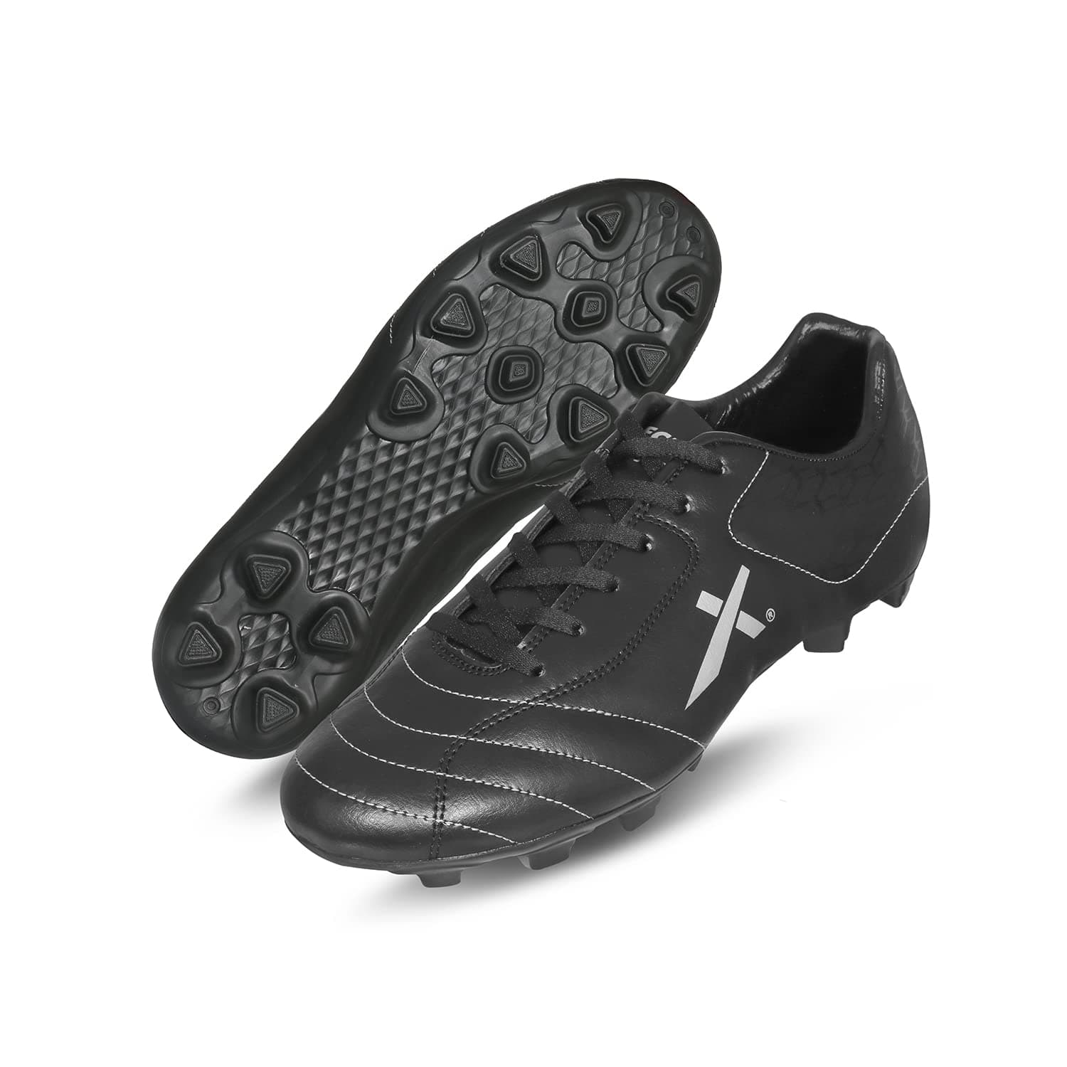 Vector X Dynamic 2.0 Series TPU Sole Football Shoes for Men Sports and Athletic Footwear with PVC Synthetic Leather Having EVA Insole Lightweight and Comfortable Soccer Shoe