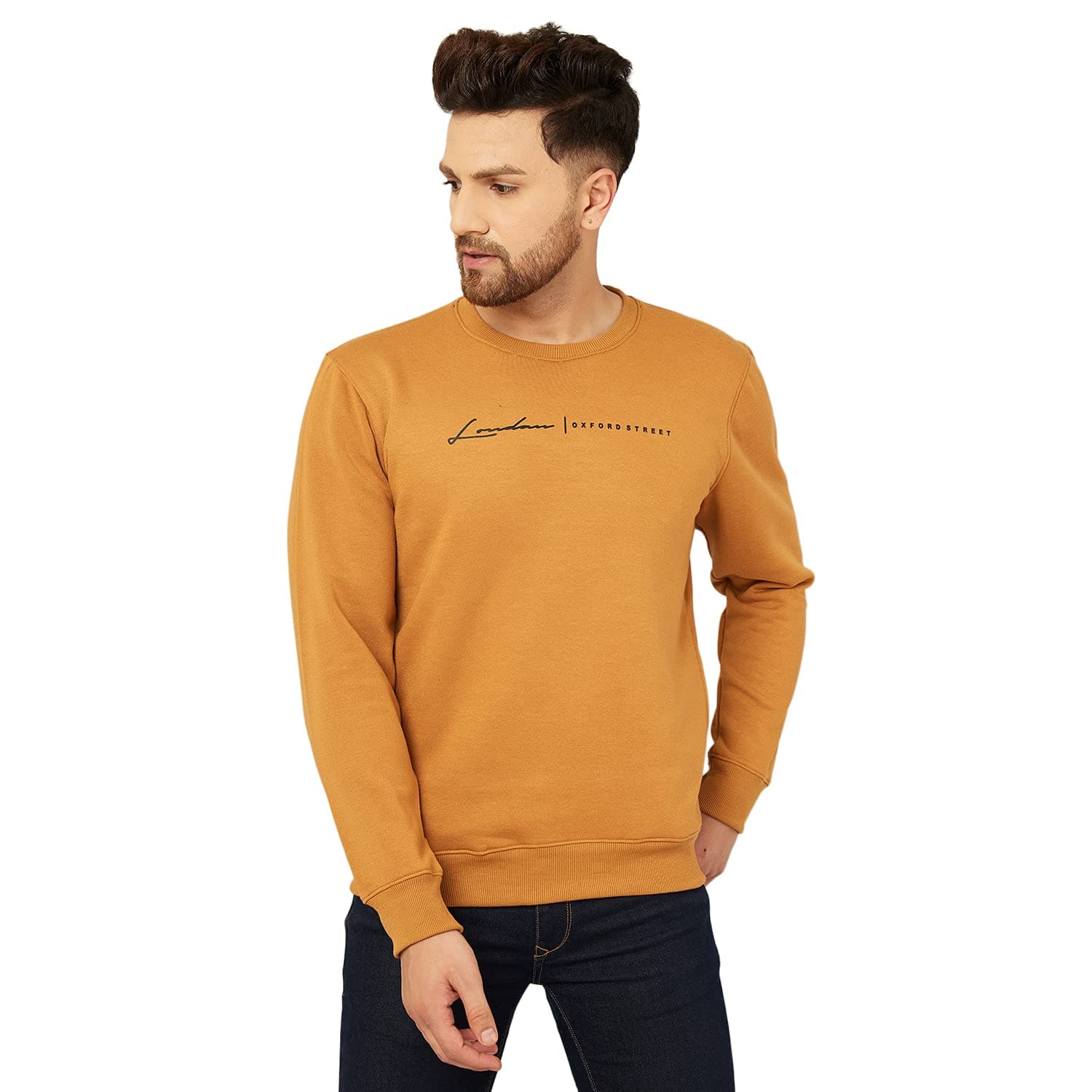 Ben Martin Men's Round Neck Full Sleeve Cotton Polyester Sweat Shirt…