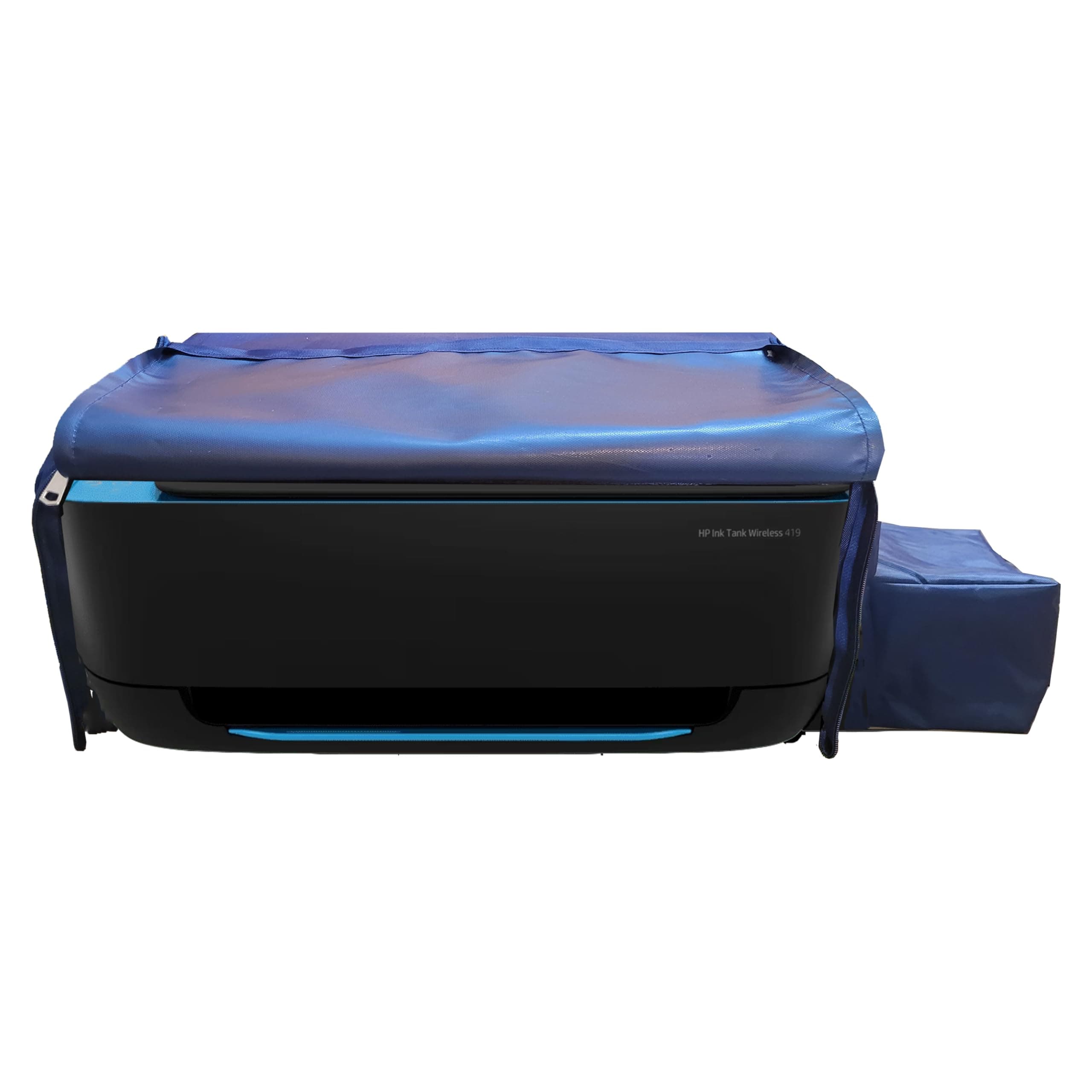 Protectio Dust Proof Washable Chain Printer Cover for HP 410, 419, 416, 415, GT 5820, GT 5821 All-in-One Ink Tank Wireless Colour Printers, Adjustable, Durable Fabric