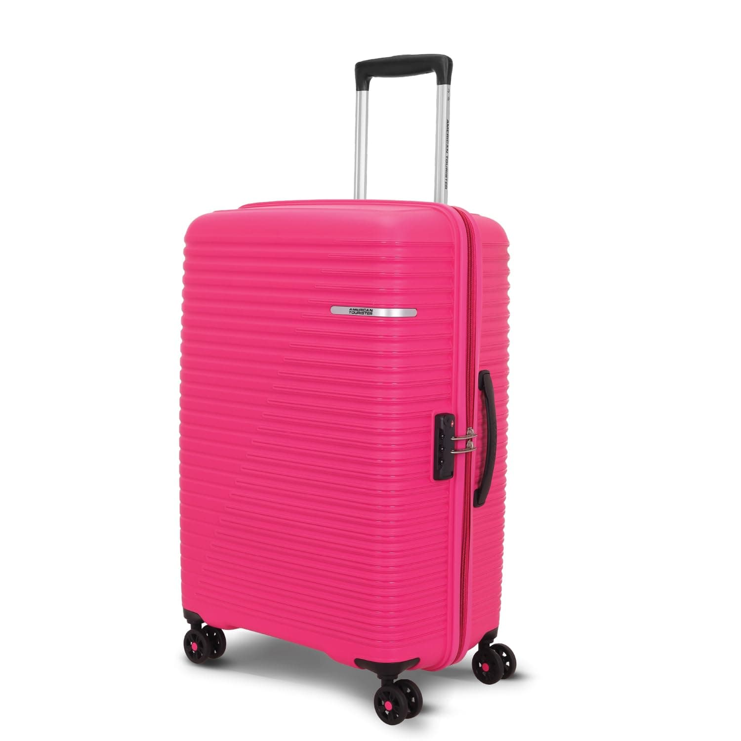 American Tourister Liftoff+ | Large Size Check-in Trolley Bag (79 cm) for Travel | 360° 8 Wheel Travel Luggage | Hard Case Polypropylene (PP) Suitcase | Mounted TSA Lock | Berry Blast