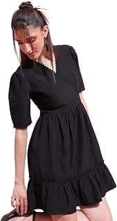 Tokyo Talkies Women A-line Black Mini/Short Dress